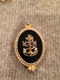 Navy Pin Custom Bolo